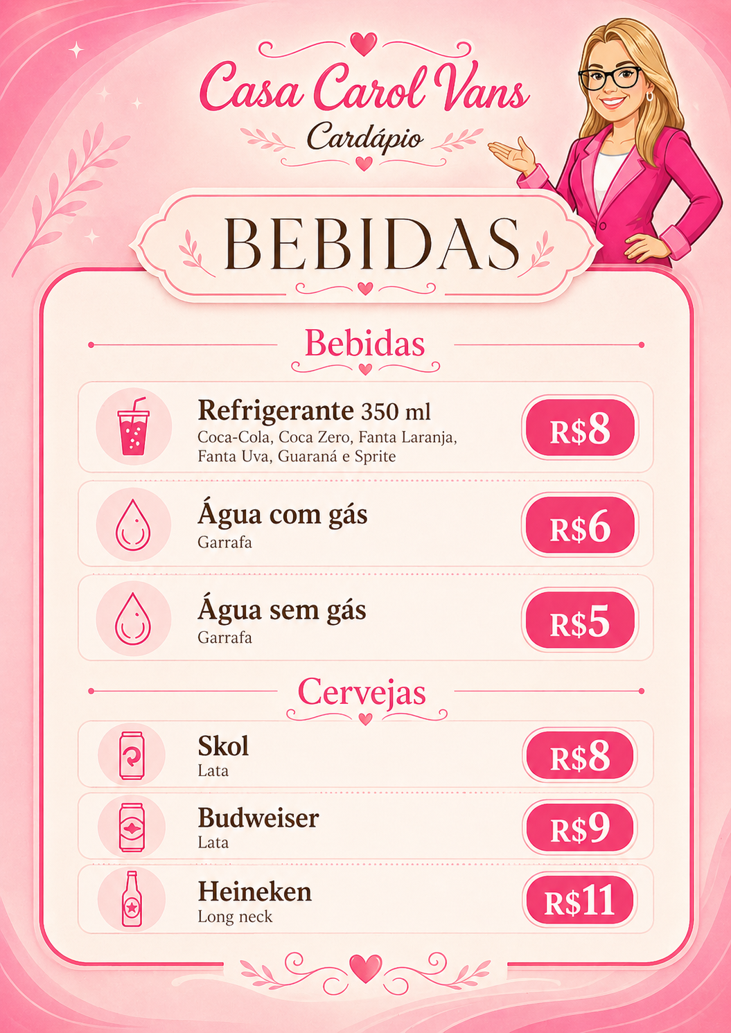 Bebidas